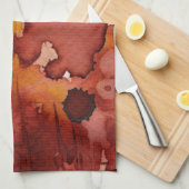 Linge De Cuisine aquarelle 3 d'arrière - plan (Quart Plié)