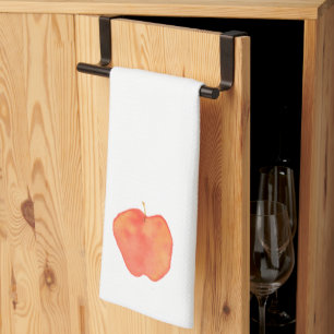 Linge De Cuisine Aquarelle Apple Towel