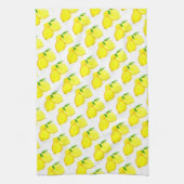 Linge De Cuisine Aquarelle aux citrons Citrus Motif Pays (Vertical)