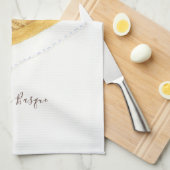 Linge De Cuisine Aquarelle basque de Gâteau (Quart Plié)