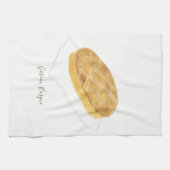 Linge De Cuisine Aquarelle basque de Gâteau (Horizontal)