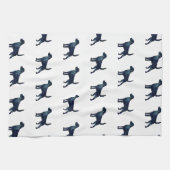 Linge De Cuisine Aquarelle beagle de race de chien (Horizontal)