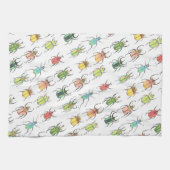 Linge De Cuisine Aquarelle Béetle Love (Horizontal)