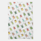 Linge De Cuisine Aquarelle Béetle Love (Vertical)