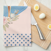 Linge De Cuisine Aquarelle Brown mignonne Cerf Rustique (Quart Plié)