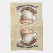 Linge De Cuisine Aquarelle Café Dessert Cuisine Art (Vertical)