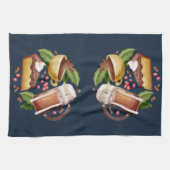 Linge De Cuisine Aquarelle Café Dessert Cuisine de gâteau (Horizontal)