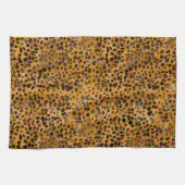 Linge De Cuisine Aquarelle Cheetah Print (Horizontal)