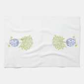 Linge De Cuisine Aquarelle citron (Horizontal)