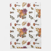 Linge De Cuisine Aquarelle Citrouille Champignons Automne Automne T (Vertical)