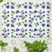 Linge De Cuisine Aquarelle de bleuet Berry Cuisine Fruit mignon (Plié)