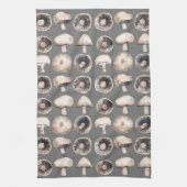 Linge De Cuisine Aquarelle de champignon (Vertical)