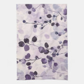 Linge De Cuisine Aquarelle de lavande Eucalyptus Floral (Vertical)