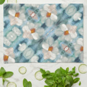 Linge De Cuisine Aquarelle de marais Floral (Plié)