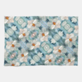 Linge De Cuisine Aquarelle de marais Floral (Horizontal)