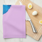 Linge De Cuisine Aquarelle d'oiseau bleu (Quart Plié)