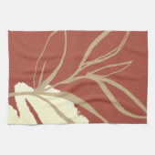 Linge De Cuisine Aquarelle en terre cuite Boho (Horizontal)