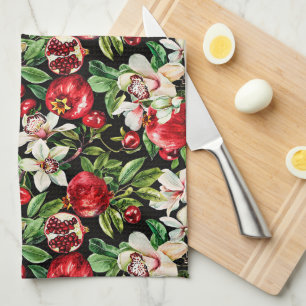 Linge De Cuisine Aquarelle esquissée détail élégant motif de da