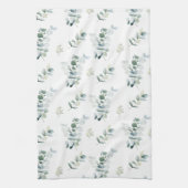 Linge De Cuisine Aquarelle eucalyptus feuilles (Vertical)