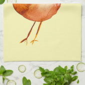 Linge De Cuisine Aquarelle jaune mignon (Plié)