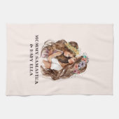 Linge De Cuisine Aquarelle mère et fille (2) (Horizontal)