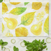 Linge De Cuisine Aquarelle motif d'automne (Plié)