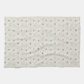 Linge De Cuisine Aquarelle Motif Floral (Horizontal)