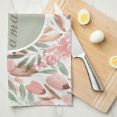 Linge De Cuisine Aquarelle Motif Floral Vous Êtes Extraordinaire (Quart Plié)