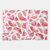 Linge De Cuisine Aquarelle pastèque 1 (Horizontal)