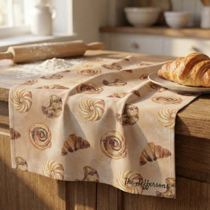 Linge De Cuisine Aquarelle pâtisserie pâtisserie Brunch