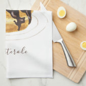 Linge De Cuisine Aquarelle profiterole (Quart Plié)