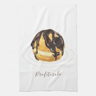 Linge De Cuisine Aquarelle profiterole