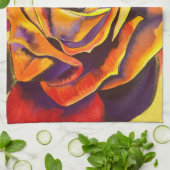 Linge De Cuisine Aquarelle Rose d'or (Plié)