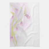 Linge De Cuisine Aquarelle rose pâle (Vertical)