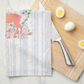 Linge De Cuisine Aquarelle Russe Reindeer Boho (Quart Plié)