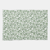 Linge De Cuisine Aquarelle Shamrock Clover St. Patrick's Day (Horizontal)