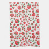 Linge De Cuisine Aquarelle Tomate (Vertical)