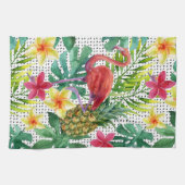Linge De Cuisine Aquarelle tropicale (Horizontal)
