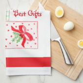 Linge De Cuisine Aquarelle Vacances Grands Enseignants Meilleurs Ca (Quart Plié)