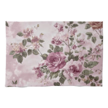 Aquarelle vintage rose rose