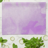Linge De Cuisine Aquarelle violet (Plié)