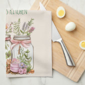 Linge De Cuisine Aquarelle Whimsical Ball Jar (Quart Plié)