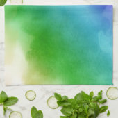 Linge De Cuisine Aquarelles Rainbow (Plié)