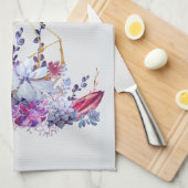 Linge De Cuisine Aquarelles succulentes Happy Mother's Day Kitchen (Quart Plié)