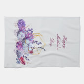 Linge De Cuisine Aquarelles succulentes Happy Mother's Day Kitchen (Horizontal)