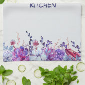 Linge De Cuisine Aquarelles succulentes Je t'aime maman (Plié)