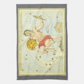 Linge De Cuisine Aquarius, Constellation Vintage, miroir d'Urania (Vertical)