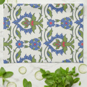 Linge De Cuisine Arabe Traditionnel : Carrelage Iznik sans couture. (Plié)