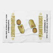 Linge De Cuisine Arachide personnalisée (Horizontal)