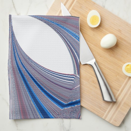 Linge De Cuisine Araignée bleue (Quart Plié)